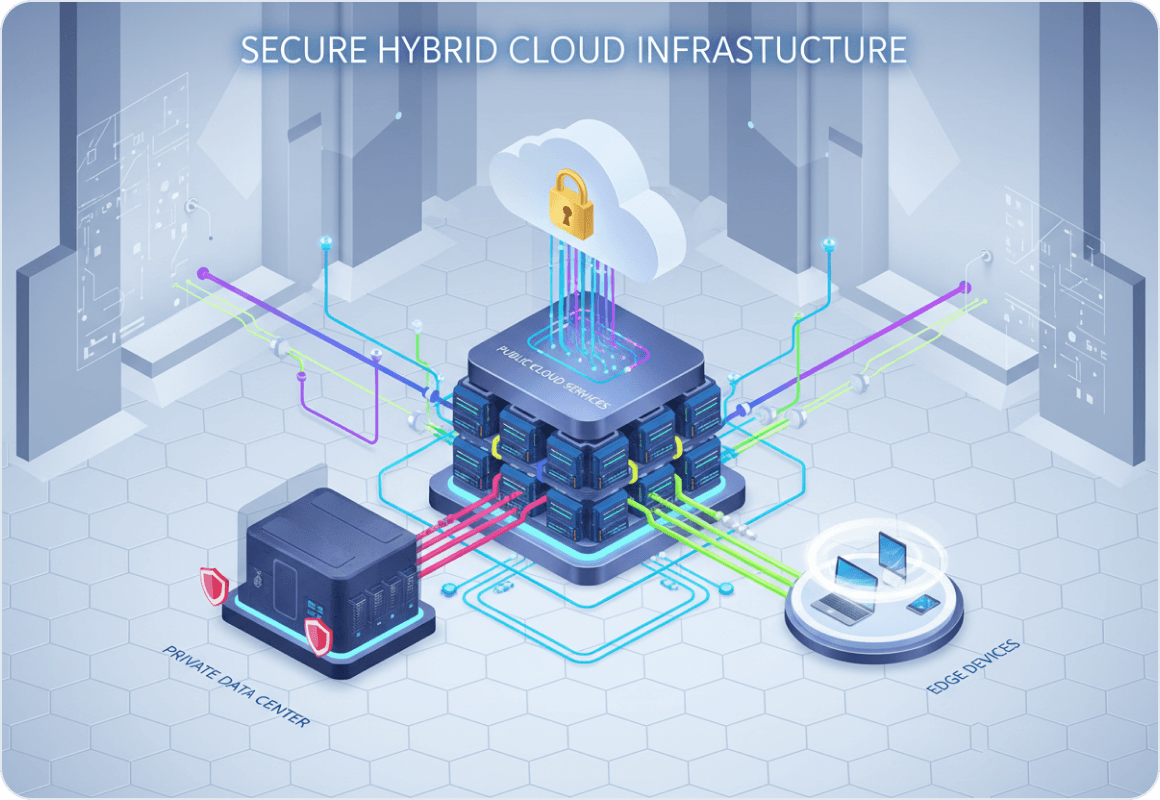 A hybrid transition blueprint with Nuru Cloud Orchestration