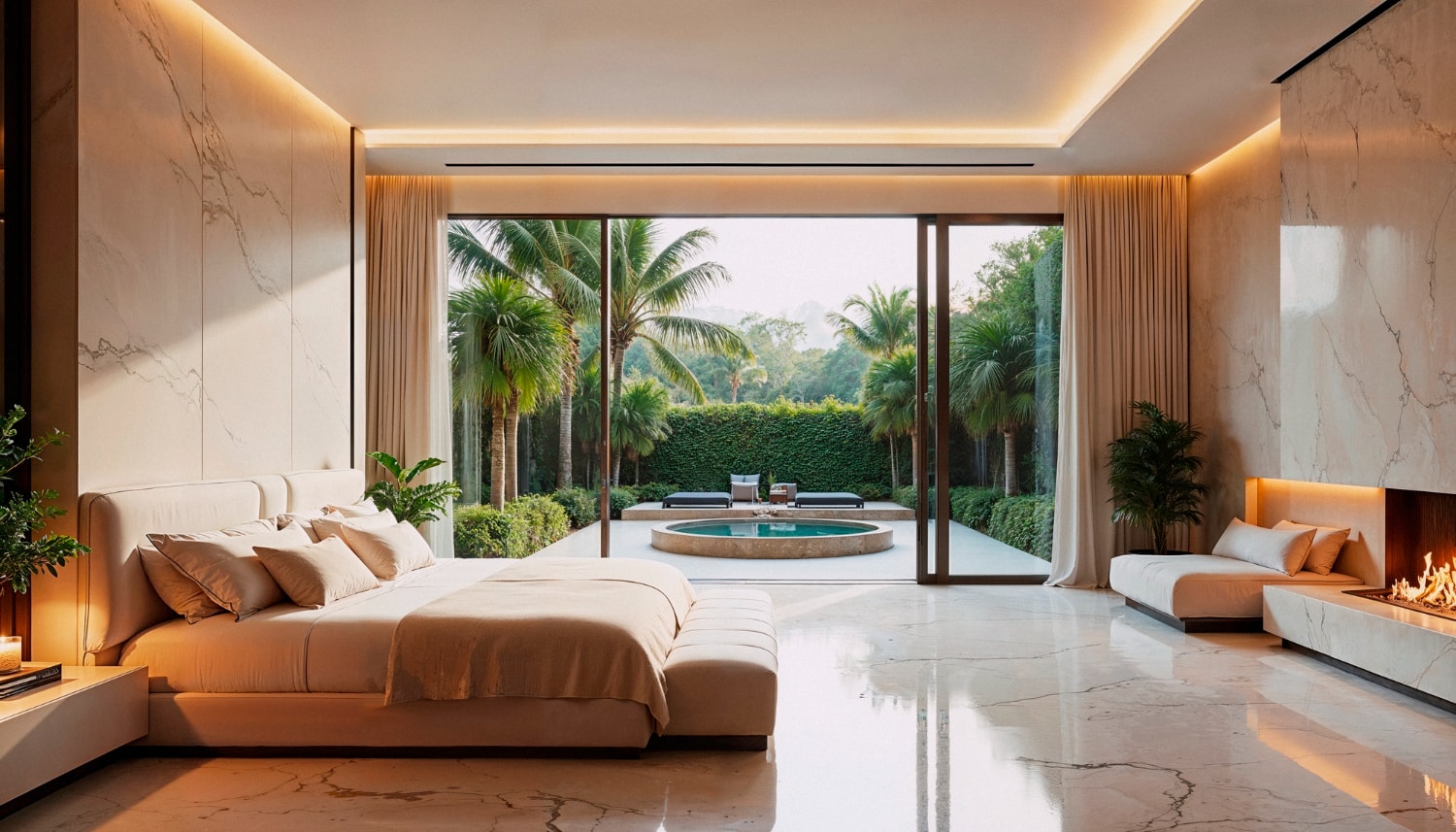 Smart home automation for a new-build luxury villa