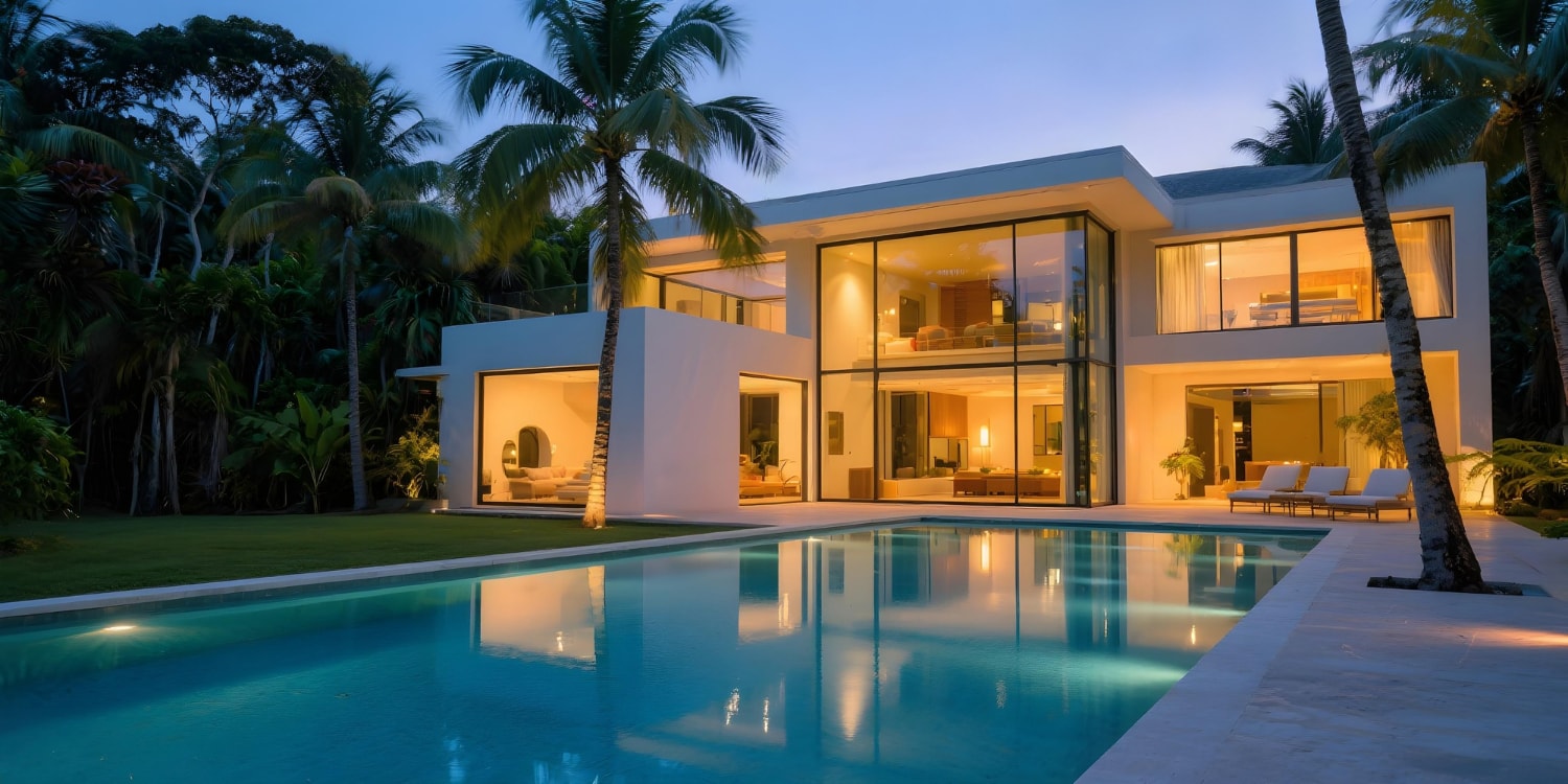 Smart Living IoT connected home interior