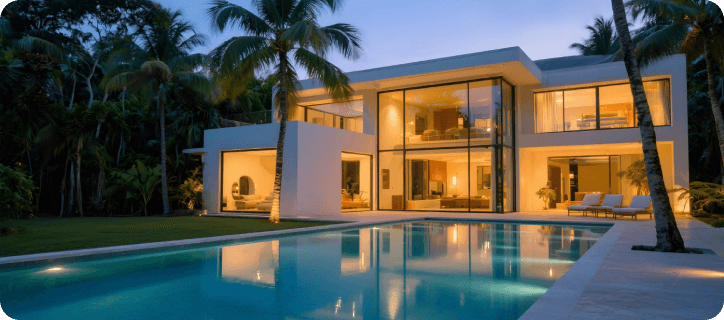 Smart automation for a new-build luxury villa