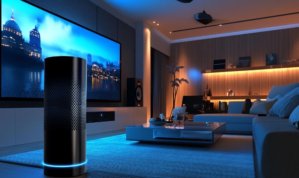 Home entertainment and ambient lighting