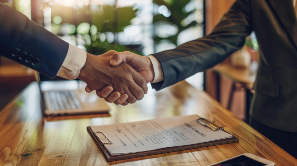 A trusted IT partnership — sealing a managed services agreement